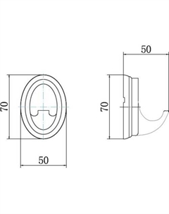Крючок для ванны A1505-1 Fashun