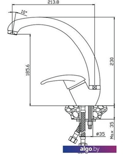 Смеситель Lerida 08430LR Olive's