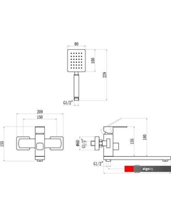 Смеситель S-SUS4001 Savol