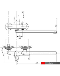 Смеситель TSB-942-1109 Tsarsberg