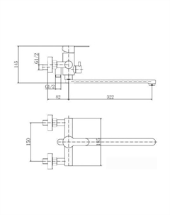 Смеситель A52201 Fashun