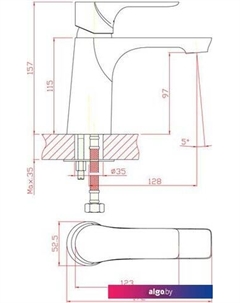 Смеситель CN10172 (хром) Cron