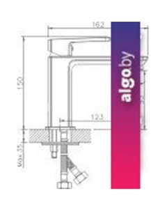 Смеситель HB10176 (хром) Haiba