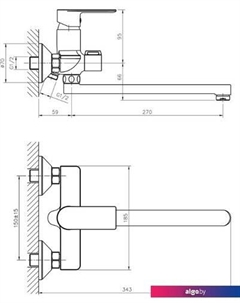 Смеситель HB22505 Haiba