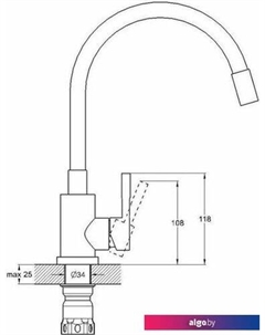 Смеситель H155316-5 D-lin