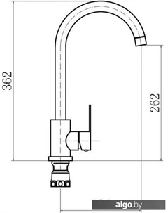 Смеситель A54001 Fashun