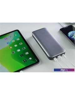 Портативное зарядное устройство QB826 25000mAh (серый) Zmi