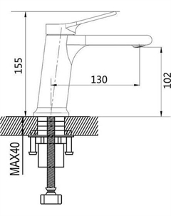 Смеситель S8301 Shevanik