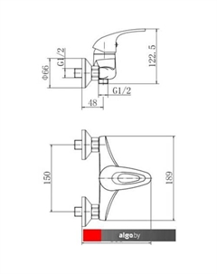 Смеситель A2003 Fashun