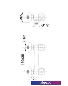 Смеситель R-5/K Globo [R50K01] Rubineta