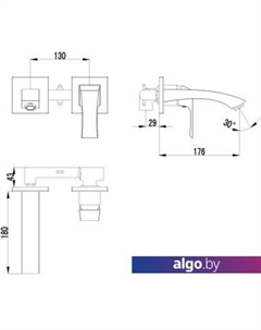 Смеситель Unit [LM4526C] Lemark