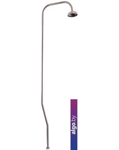 Верхний душ R-5 with shower tube (R50062) Rubineta