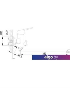 Смеситель LUNA LM4151C Lemark