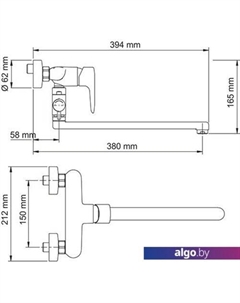 Смеситель Vils 5602L Wasserkraft