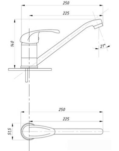 Смеситель TSB-640-1202 Tsarsberg