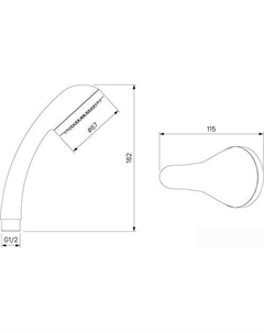 Смеситель Simp SIMSB00M03 Milardo