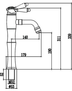 Смеситель S-006612C Savol