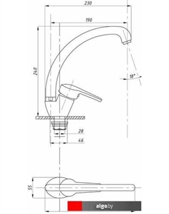Смеситель TSB-750-1165 Tsarsberg