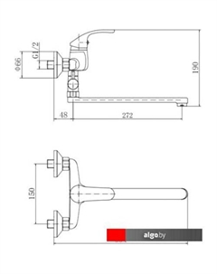 Смеситель A2136 Fashun