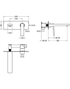 Смеситель Helmi 4071/03SM (черный) Timo