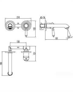 Смеситель Villa LM4826B Lemark