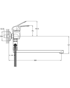 Смеситель KLO7-B048 G.lauf