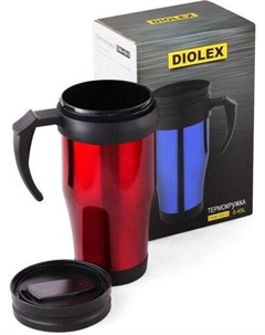 Термокружка DXM-450-2 0.45л (красный) Diolex