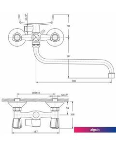 Смеситель Pioneer PI7950-51 Rush