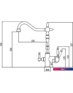 Смеситель S-L1803B Savol