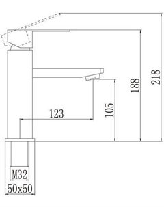 Смеситель S-SUS1001 Savol
