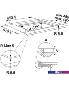 Варочная панель FSM 654 I BK Franke