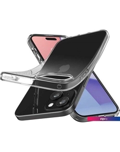 Чехол для телефона Liquid Crystal для iPhone 15 ACS06786 (прозрачный) Spigen