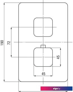 Смеситель Box BXY 0ECT Deante