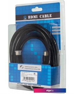 Кабель HDMI-5M-MG HDMI - HDMI (5 м, черный) Ningbo