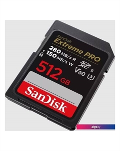 Карта памяти Extreme PRO SDXC SDSDXEP-512G-GN4IN 512GB Sandisk
