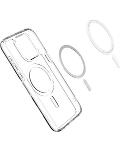 Чехол для телефона Ultra Hybrid (MagFit) для iPhone 15 Pro ACS06715 (белый) Spigen