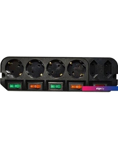 Сетевой фильтр АRG 5 м (черный) Most