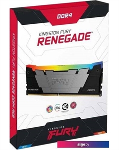 Оперативная память FURY Renegade RGB 2x8ГБ DDR4 4266 МГц KF442C19RB2AK2/16 Kingston