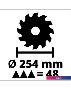 Торцовочная пила TE-SM 10 L Dual 4300877 Einhell