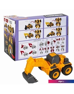 Конструктор Экскаватор c ковшом-робот ВВ5974 Bondibon