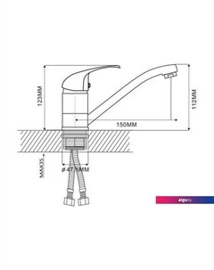 Смеситель E45109 Ekko