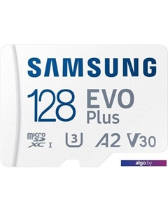 Карта памяти EVO Plus 2021 microSDXC 128GB (с адаптером) Samsung