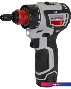 Дрель-шуруповерт КомбиМАКС ДА-10/12В 36 687.2.2.78 (с 2-мя АКБ, сумка, набор патронов) Интерскол