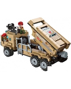 Конструктор CombatZones 1728 Ракетный автомобиль Qman