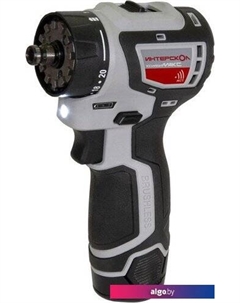 Дрель-шуруповерт КомбиМАКС ДА-10/12В 36 687.2.2.77 (с 2-мя АКБ, сумка) Интерскол