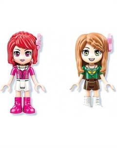 Конструктор Cherry 2029 Фургон с мороженым Qman