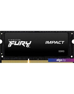 Оперативная память FURY Impact 2x8GB DDR3 SODIMM PC3-14900 KF318LS11IBK2/16 Kingston