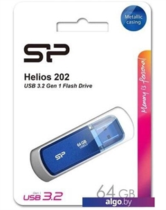 USB Flash Helios 202 64GB (синий) Silicon power