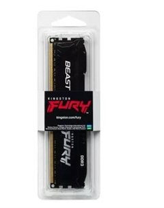Оперативная память FURY Beast 8GB DDR4 PC4-29800 KF437C19BB/8 Kingston
