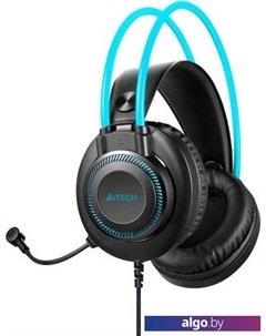 Наушники Fstyler FH200U (серый/голубой) A4tech